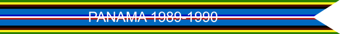 Panama 20 December 1989-31 January 1990 U.S. Army Campaign Streamer